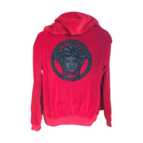versace velour hoodie replica